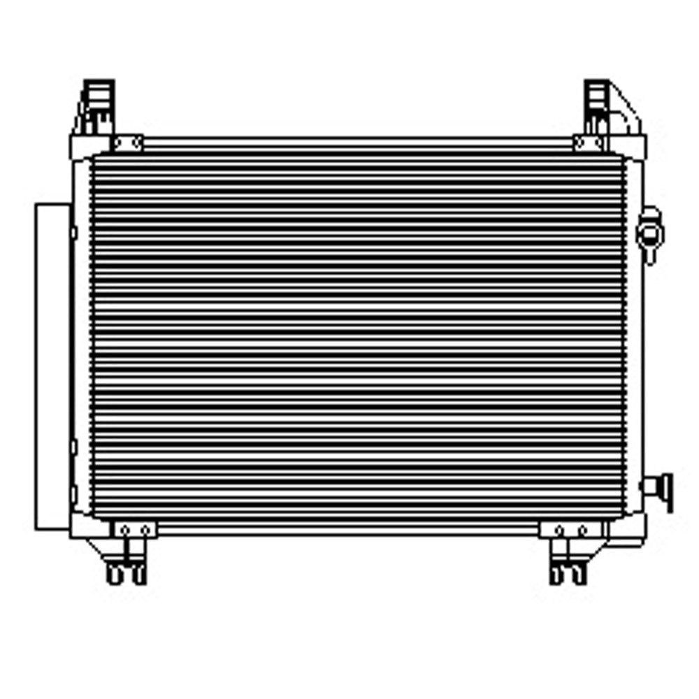 A C Condenser 2015-2019 Toyota Yaris