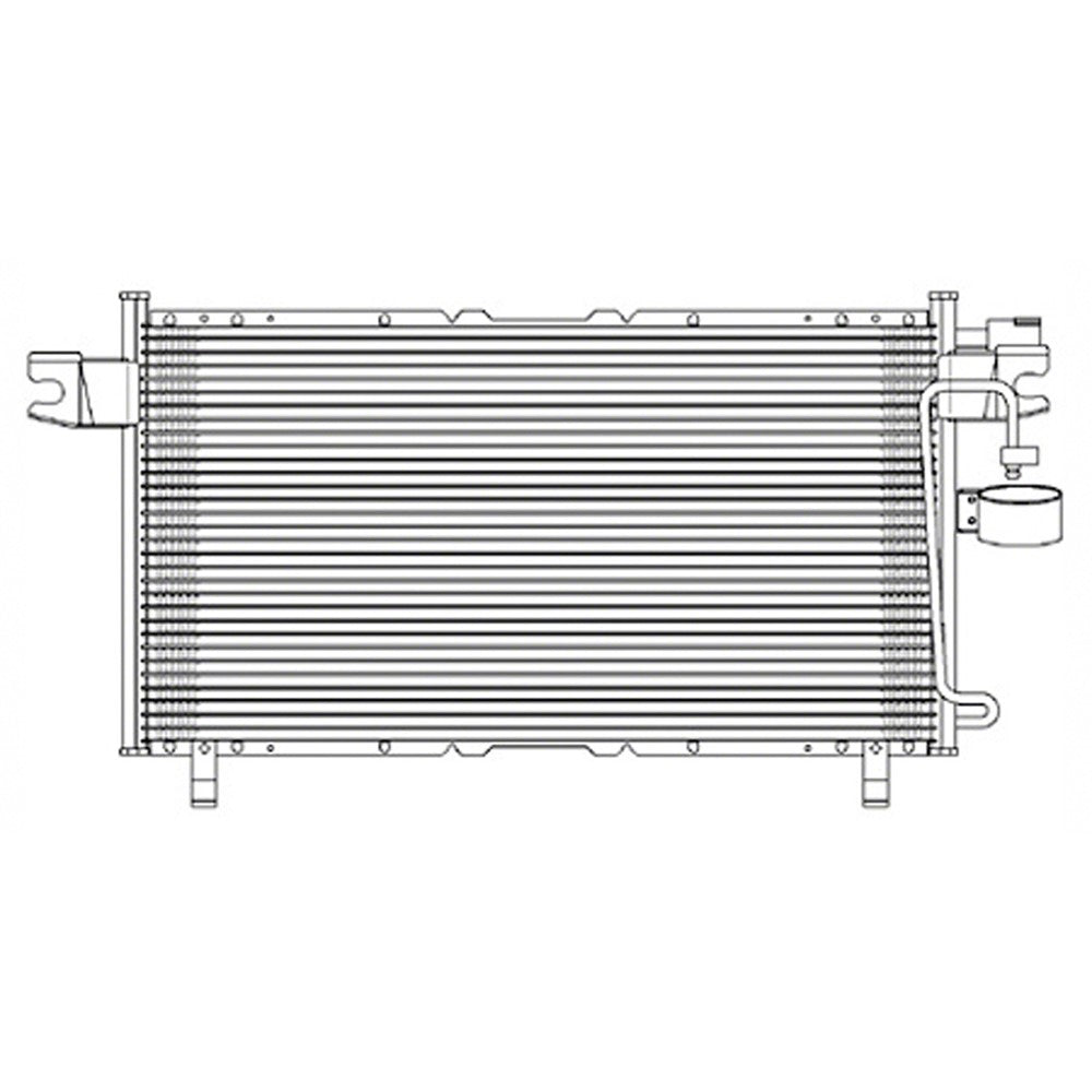 A C Condenser 2016-2019 Infiniti Q50, Q60