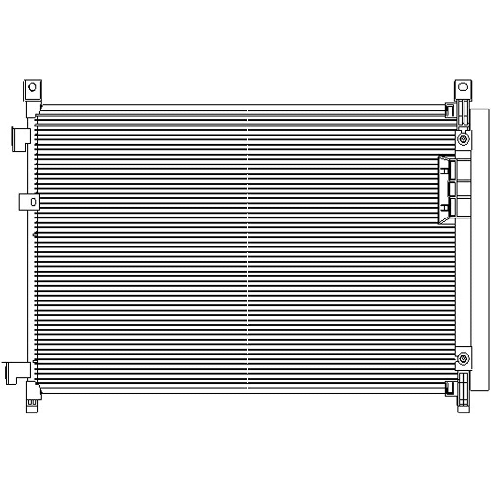 A C Condenser 2017-2019 Nissan Rogue