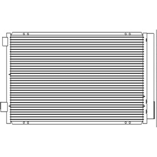 A C Condenser 2017-2022 Jeep Compass