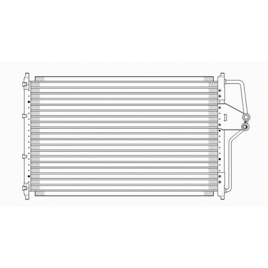 Ac Condenser 1990-1994 Lincoln Town Car & Ford Crown Victoria & Mercury Grand Marquis