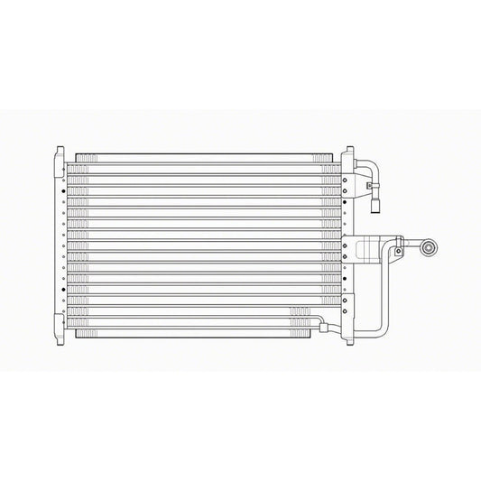 Ac Condenser 1994-2003 Ford Escort & Mercury Tracer
