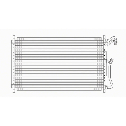 Ac Condenser 1990-1993 Chevrolet Lumina Apv & Pontiac Transport & Oldsmobile Silhouette