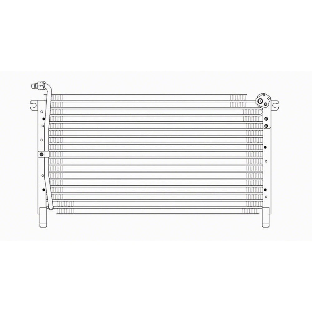 Ac Condenser 1993-1997 Nissan Pickup, Pathfinder