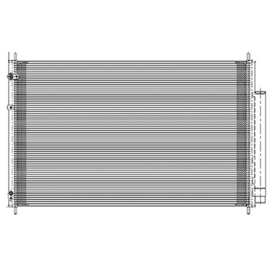 Condenser With Built-In Receiver Drier 2011-2017 Honda Odyssey