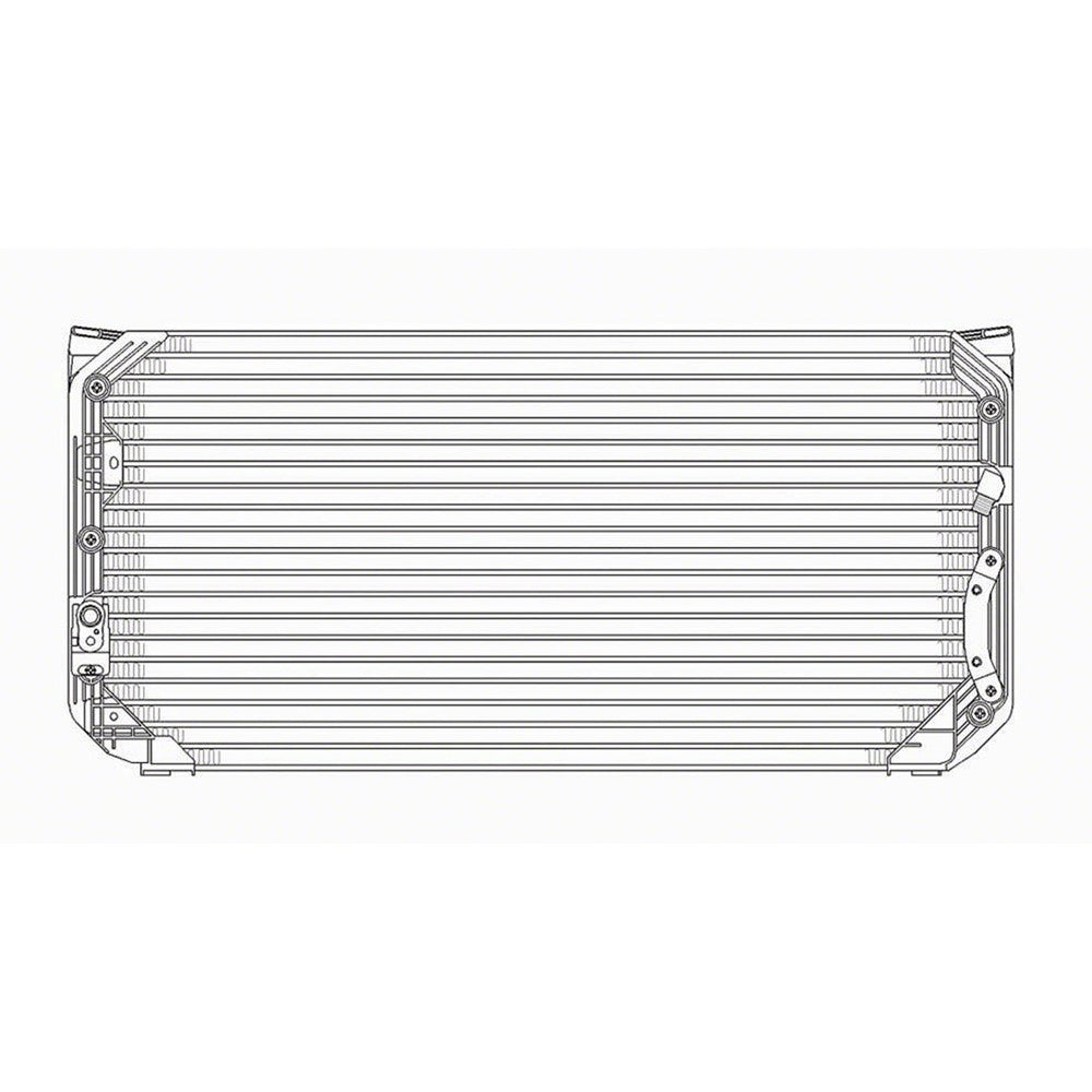 Ac Condenser 1994-1997 Geo Prizm & Toyota Corolla