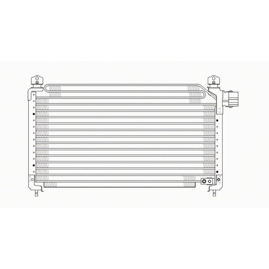 Ac Condenser 1990-1993 Acura Integra