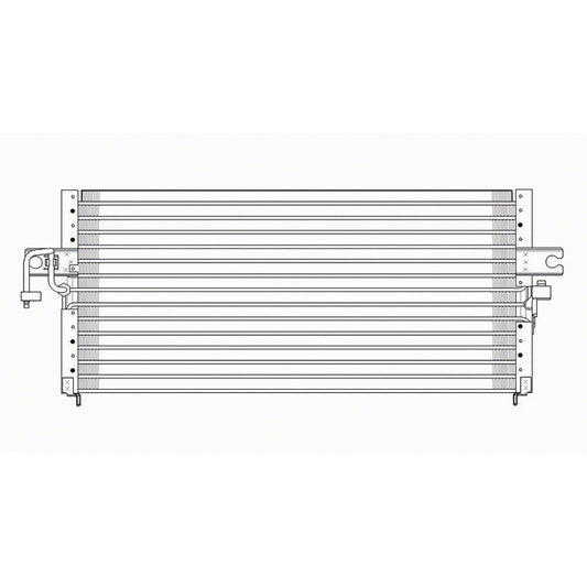 Ac Condenser 1995-1997 Nissan 200sx, Sentra