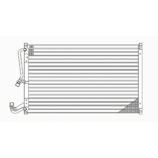 Ac Condenser 1994-1996 Chevrolet Lumina Apv & Oldsmobile Silhouette & Pontiac Transport