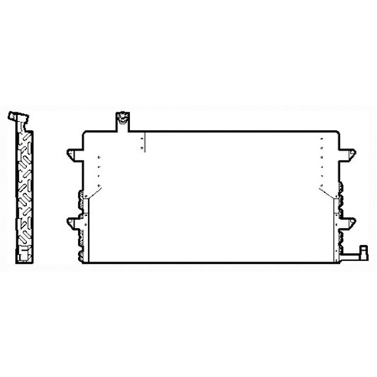 Ac Condenser 1992-1997 Volkswagen Passat