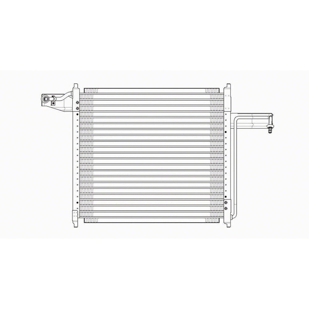 Ac Condenser With Ohv Engine 1995-1997 Ford Explorer
