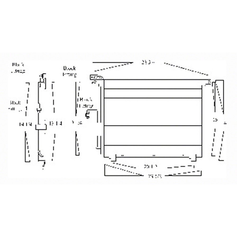 Ac Condenser 1996-1997 Acura Slx