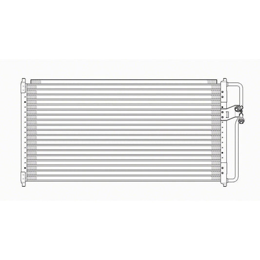 Ac Condenser With Factory Air Old Design 1997-2004 Ford Pickup_ford_lightduty, Pickup_ford_heritage