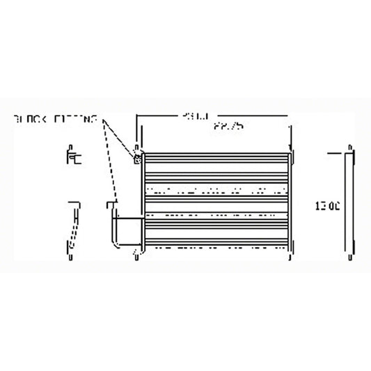 Ac Condenser 3.2l V6 1996-1998 Acura Tl