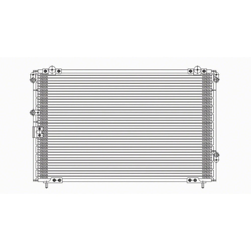 Ac Condenser 1996-2004 Acura Rl
