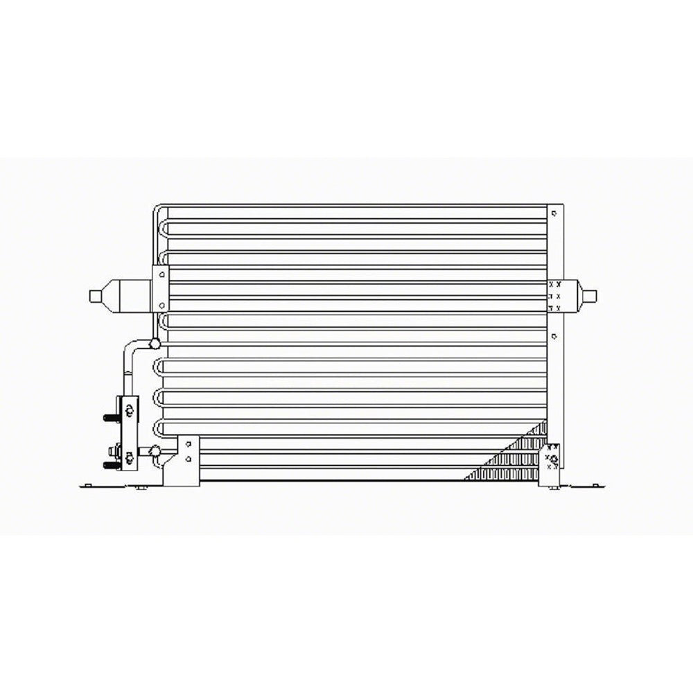 Ac Condenser 1998-2002 Ford Contour & Mercury Mystique, Cougar