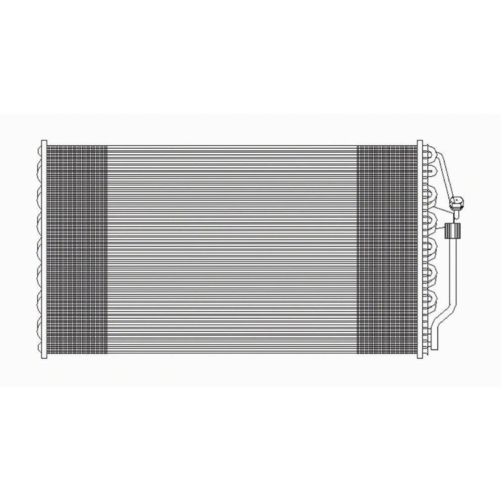 Ac Condenser With Dual Ac 1997-2000 Chevrolet Venture & Oldsmobile Silhouette & Pontiac Transport, Montana