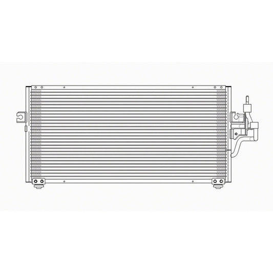 Ac Condenser 1997-2002 Mitsubishi Mirage