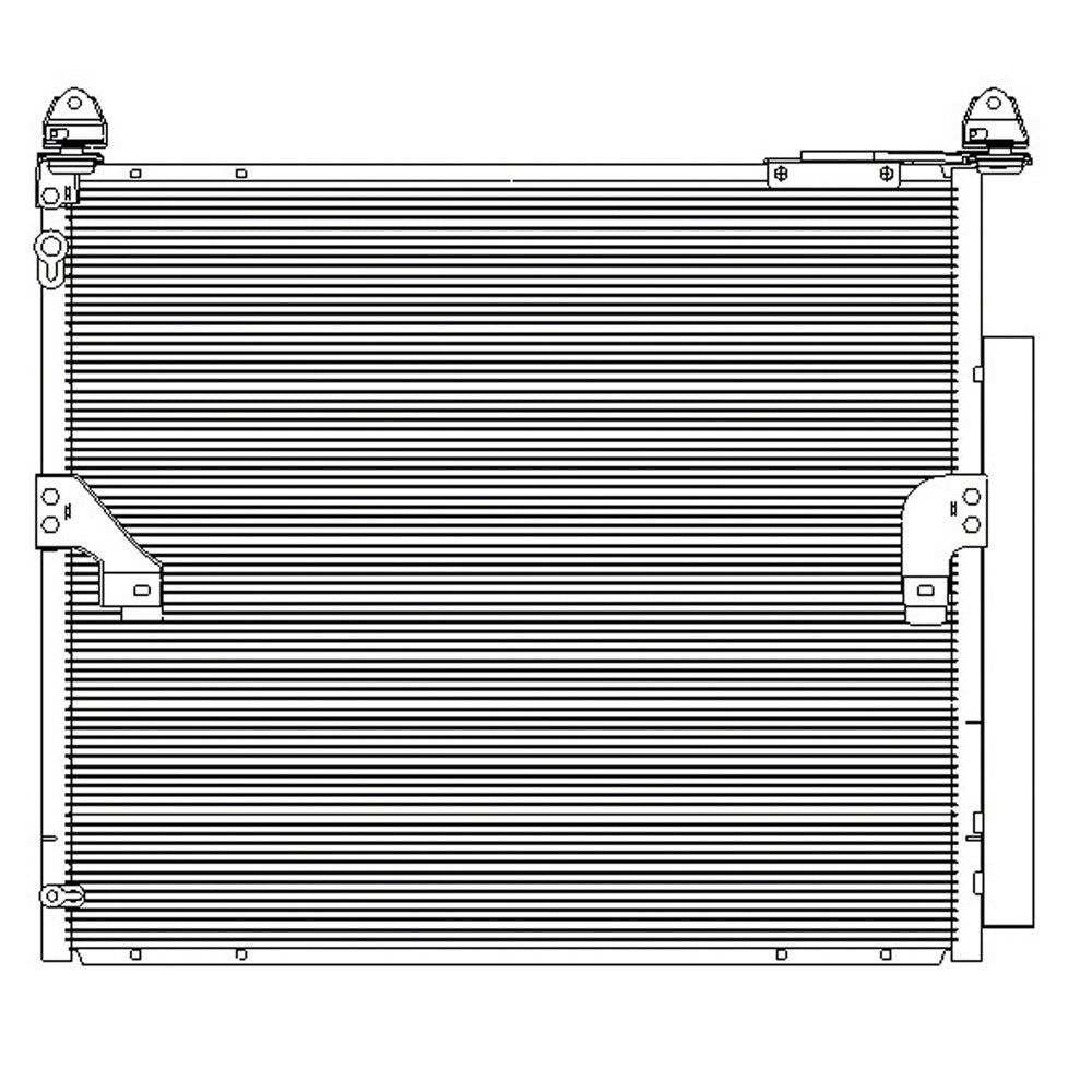 Condenser 2010-2023 Lexus Gx460