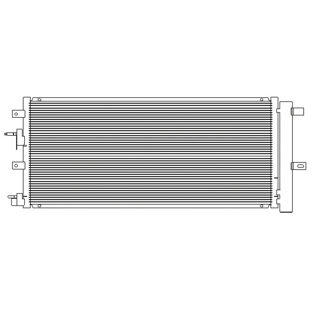 Condenser 2013-2020 Ford Fusion & Lincoln Mkz, Continental