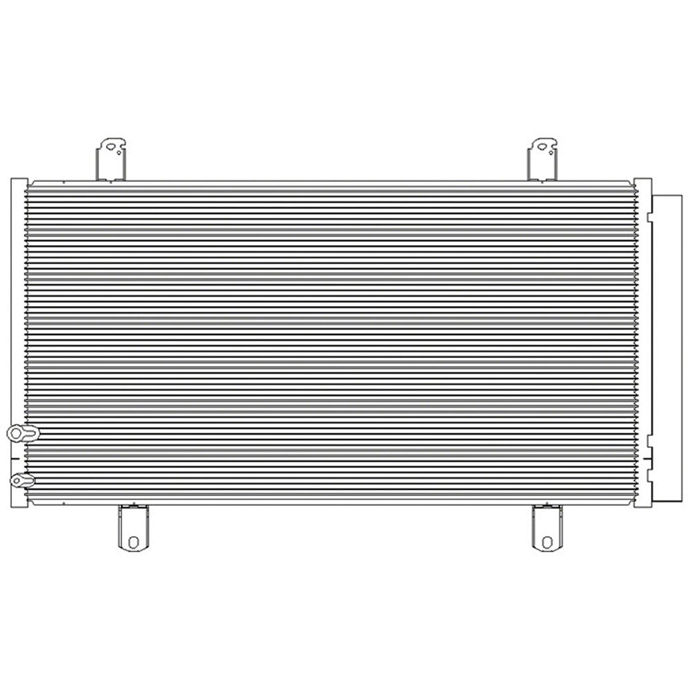 A C Condenser 2013-2018 Lexus Es350