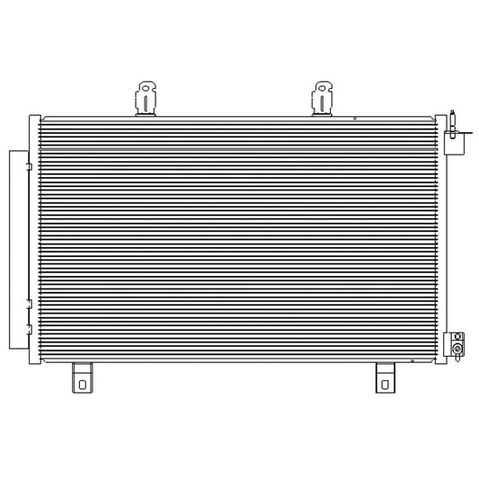 A C Condenser 2014-2017 Chevrolet Caprice, Ss