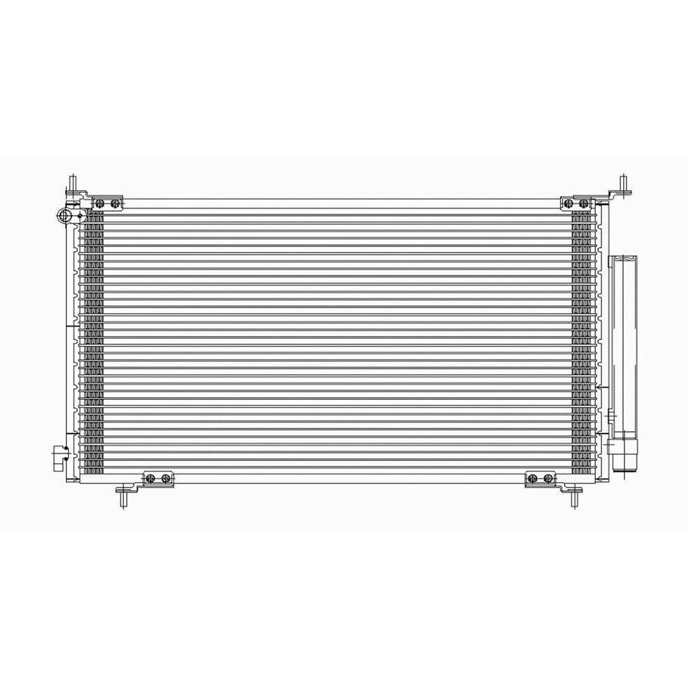 Ac Condenser [includes Receiver Dryer] 2002-2011 Honda Cr-V, Element