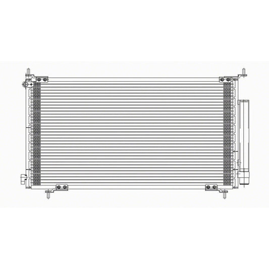 Ac Condenser [includes Receiver Dryer] 2002-2011 Honda Cr-V, Element