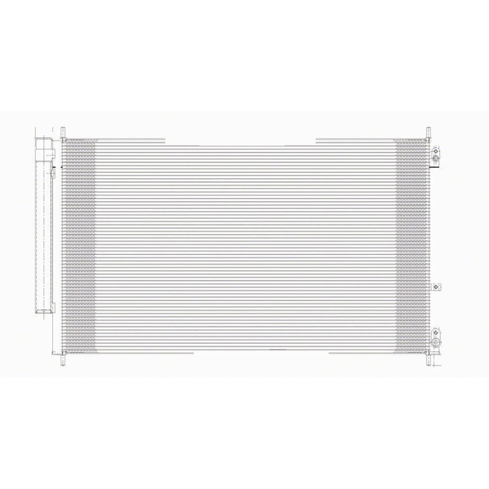 Ac Condenser 2005-2010 Honda Odyssey