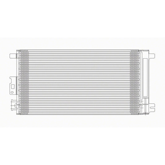Ac Condenser 2004-2012 Chevrolet Malibu & Pontiac G6 & Saturn Aura