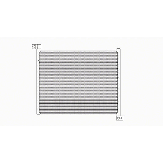 Ac Condenser 2004-2009 Dodge Durango & Chrysler Aspen