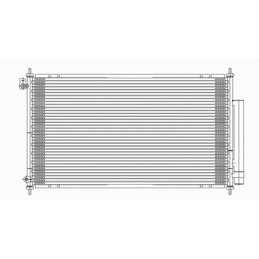 Ac Condenser With Receiver Drier 2004-2008 Acura Tsx