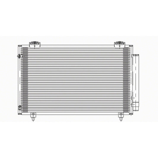 Ac Condenser With Receiver Drier 2005-2008 Toyota Corolla, Matrix