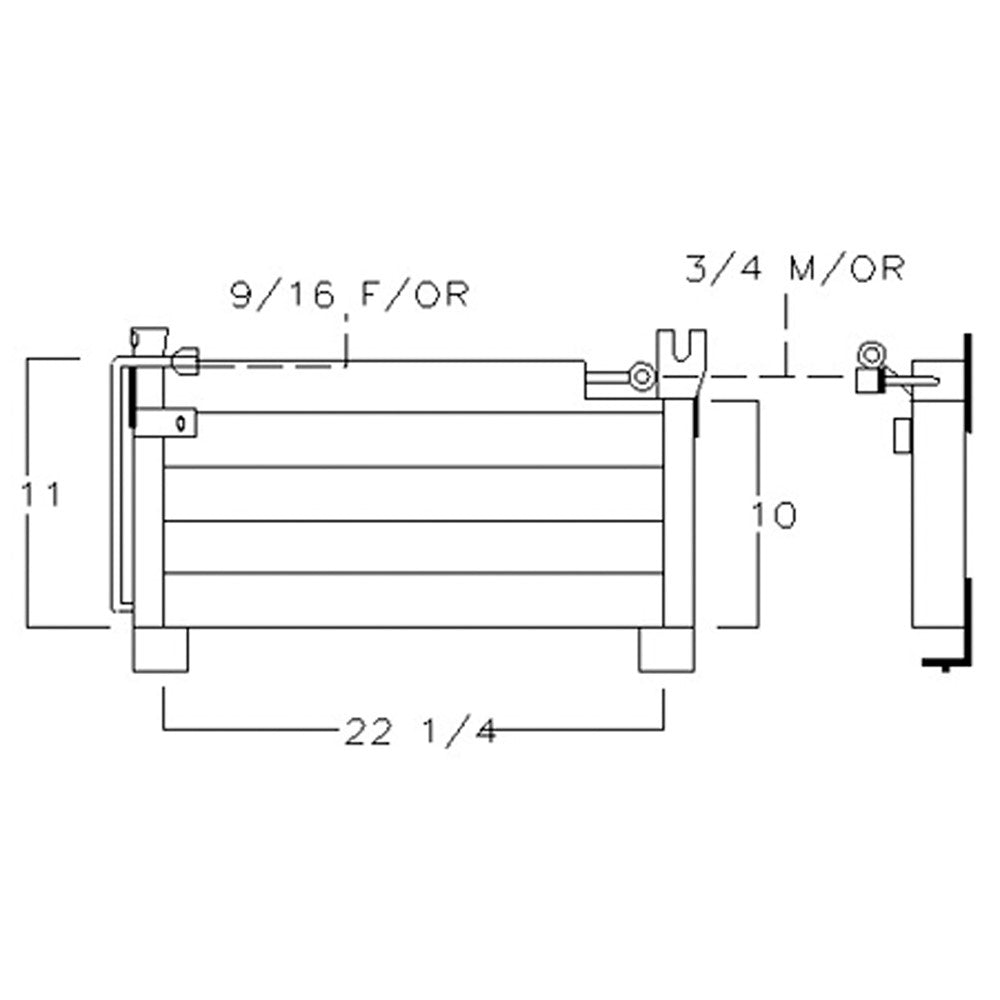 Ac Condenser 2003 Suzuki Xl-7