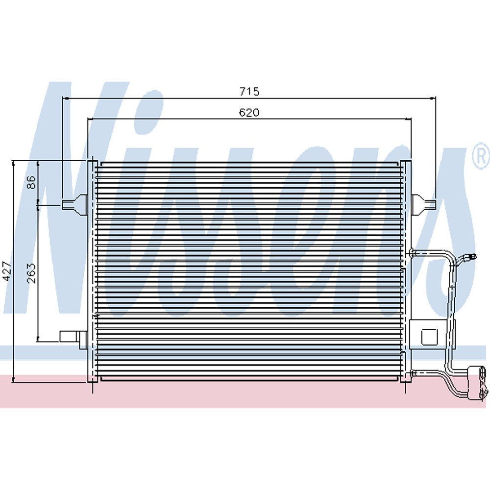 Ac Condenser 2000-2004 Audi A6