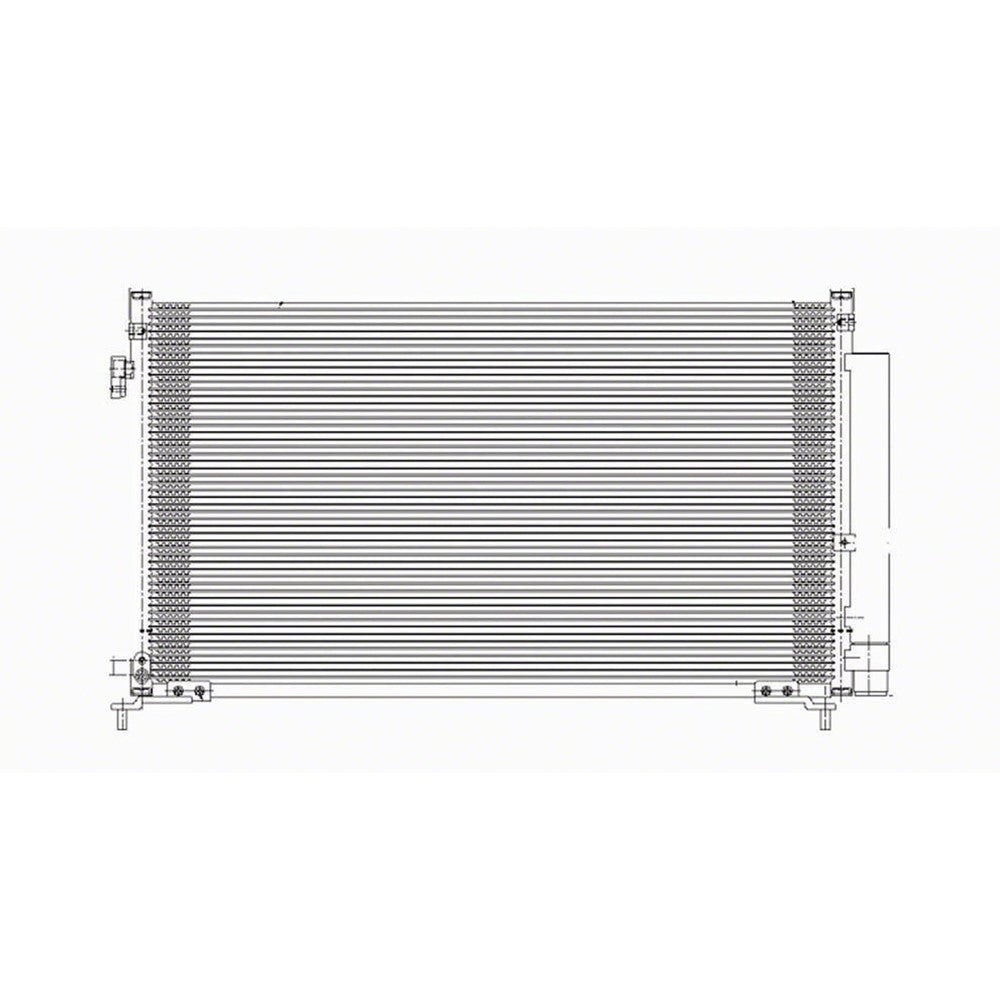 Ac Condenser Coupe 2006-2011 Honda Civic