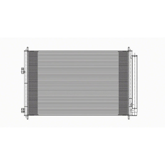 Ac Condenser With Receiver Drier 2006-2012 Toyota Rav4