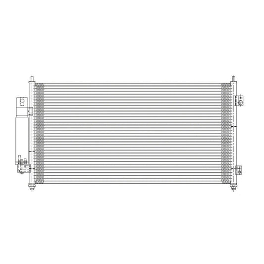 Ac Condenser 2007-2012 Nissan Sentra