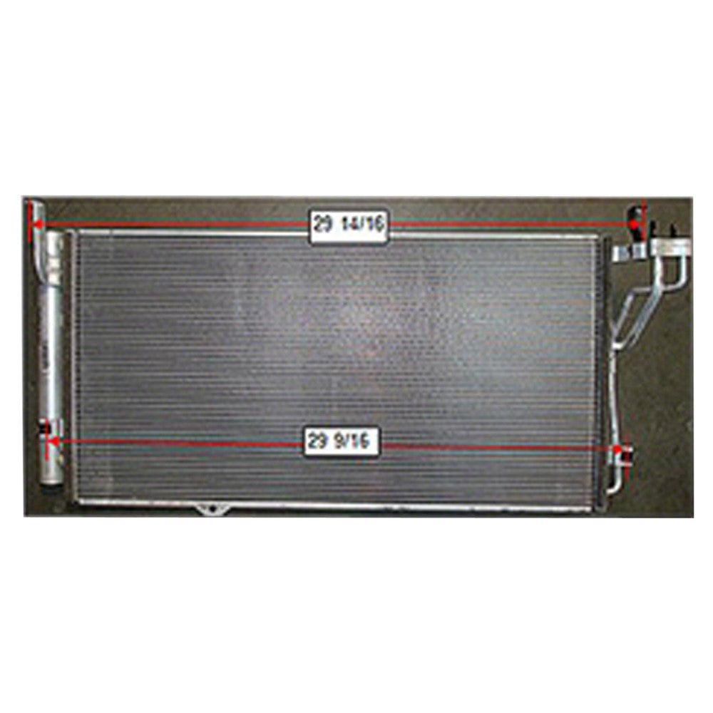 Ac Condenser 2007-2009 Kia Amanti