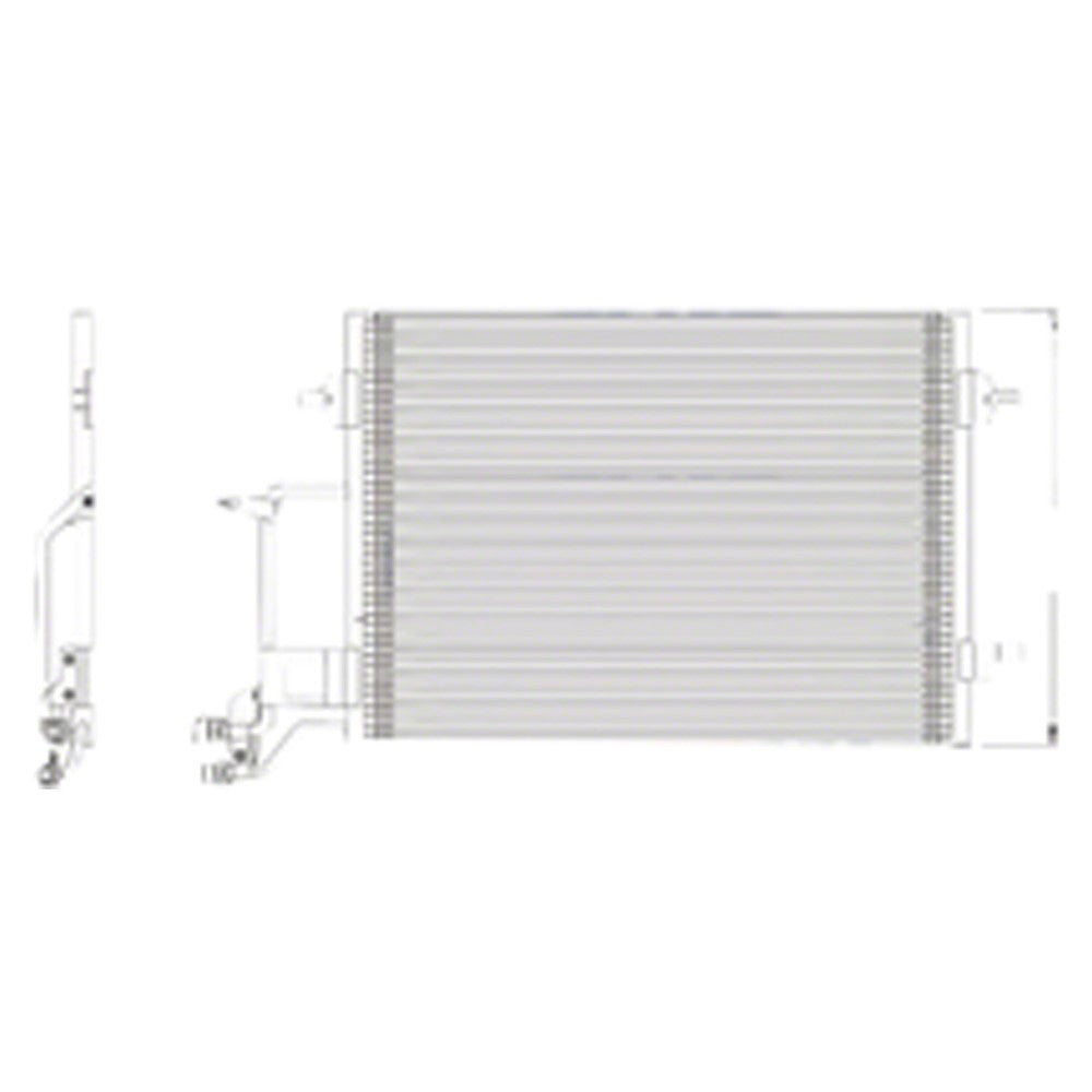 Ac Condenser 1998-2004 Audi A6