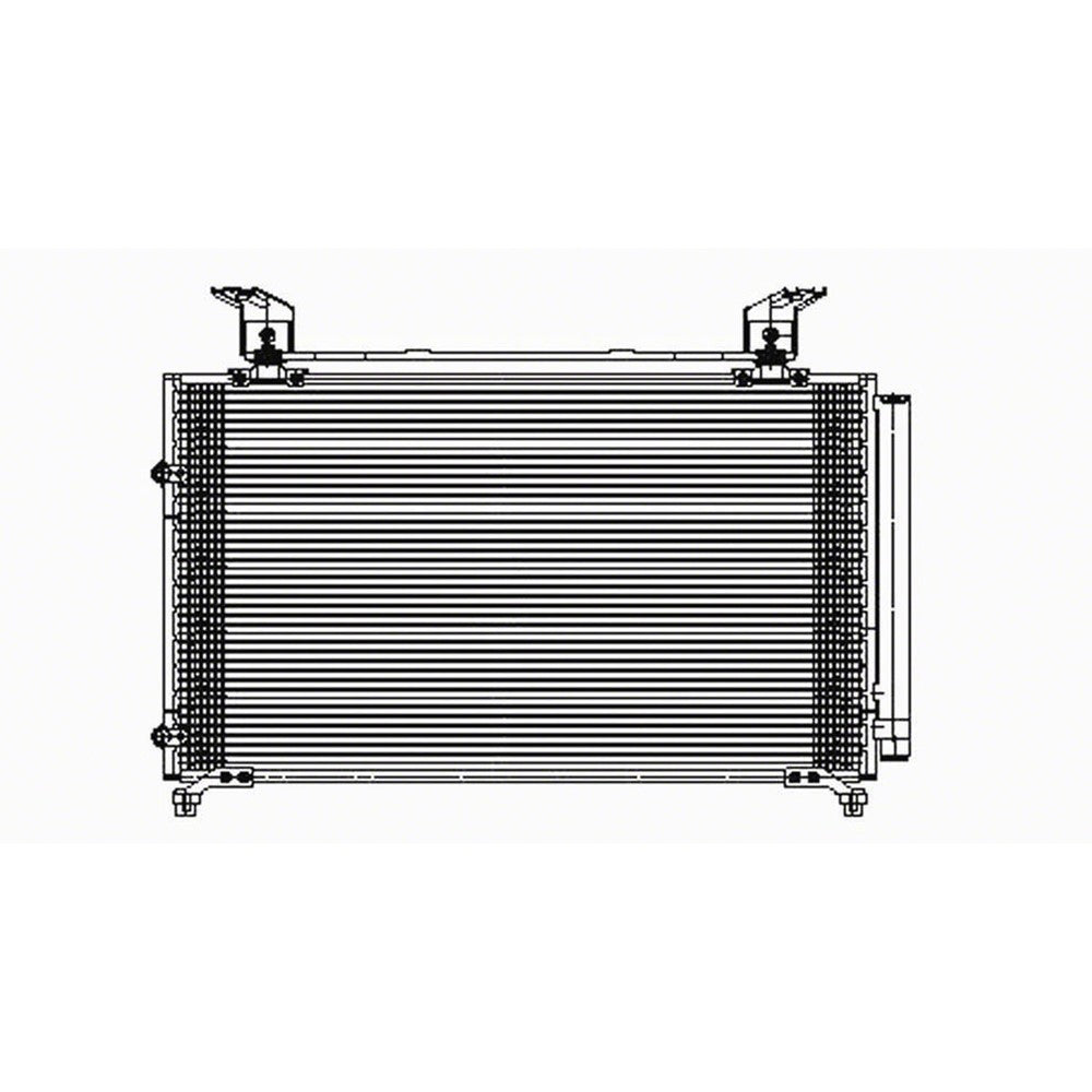 Ac Condenser With Receiver Drier 1999-2004 Honda Odyssey