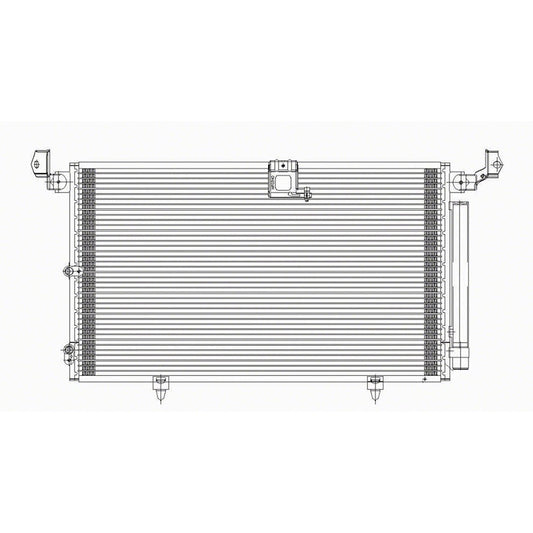 Ac Condenser With Receiver Drier 1999-2003 Lexus Rx300