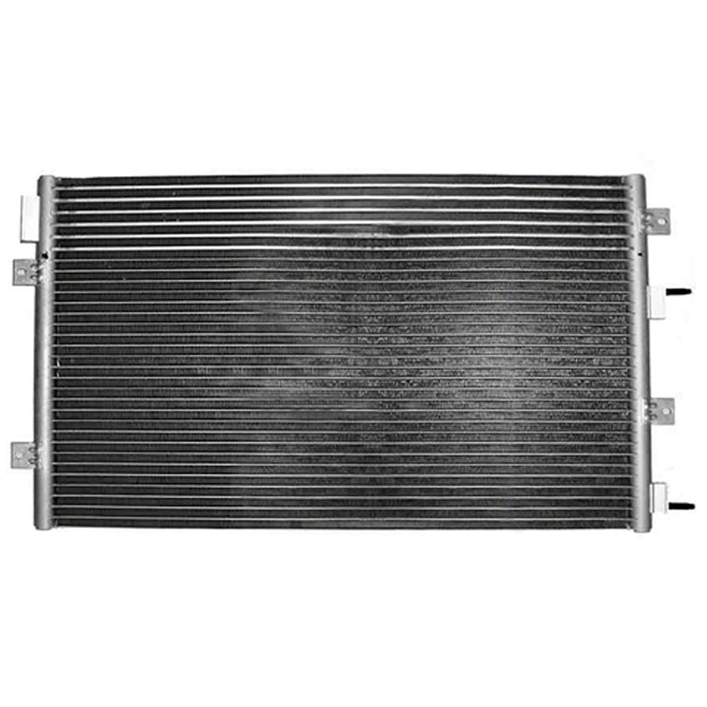 Ac Condenser With Block Fittings 2001-2002 Chrysler Sebring & Dodge Stratus