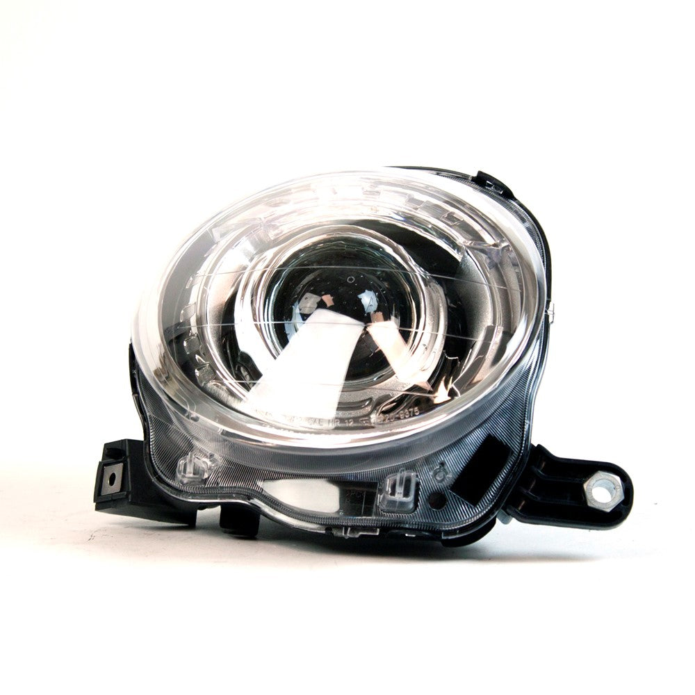 Front Right Passenger Side Halogen Projector Headlight Assembly 2012-2019 Fiat 500