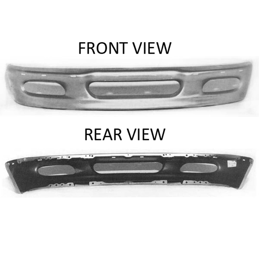 Front Bumper Face Bar 1997-1998 Ford Expedition, Pickup_ford_lightduty