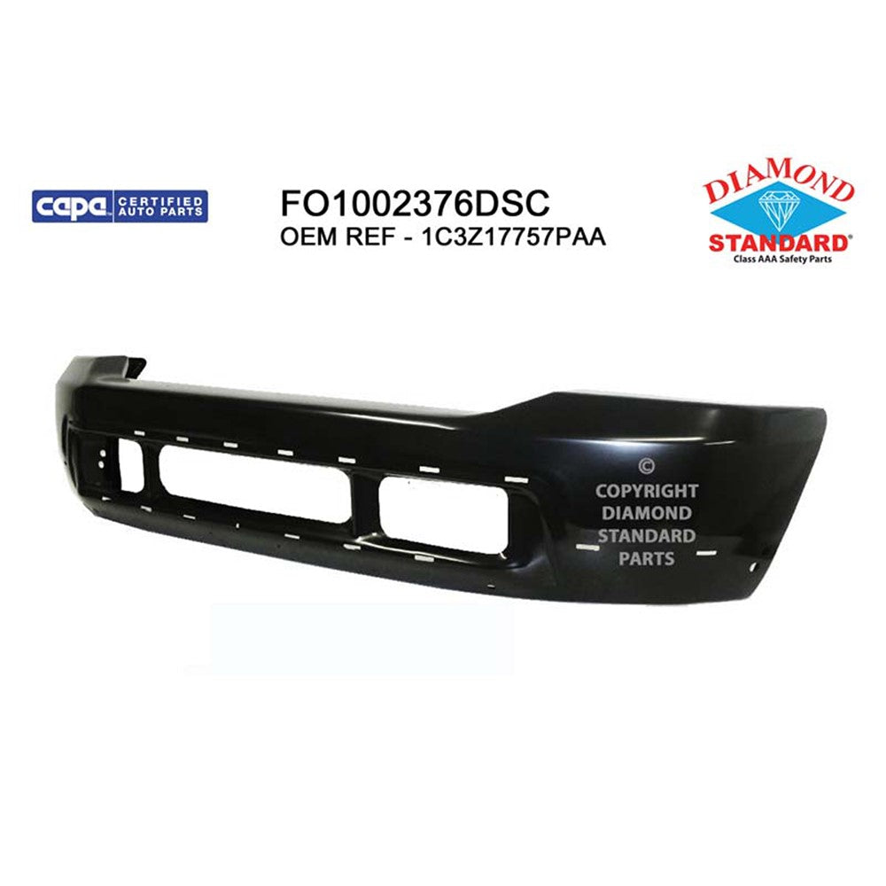 Front Bumper Face Bar 1999-2004 Ford F-250 Super Duty, F-350 Super Duty, Excursion
