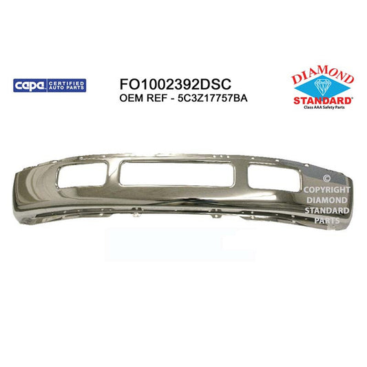 Front Bumper Face Bar 2005-2007 Ford Excursion, F-250 Super Duty, F-350 Super Duty, F-450 Super Duty