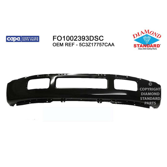 Front Bumper Face Bar 2005-2007 Ford Excursion, F-250 Super Duty, F-350 Super Duty, F-450 Super Duty
