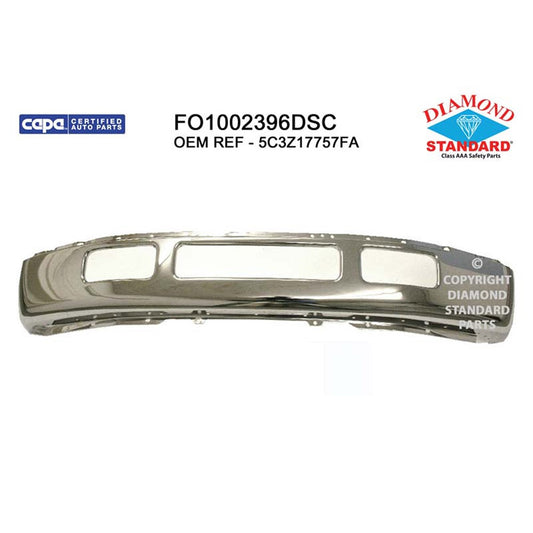 Front Bumper Face Bar 2005-2007 Ford F-250 Super Duty, F-350 Super Duty, F-450 Super Duty