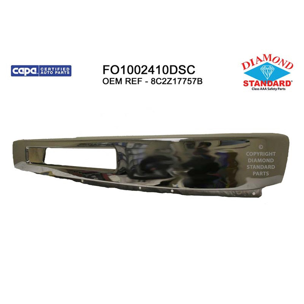 Front Bumper Face Bar 2008-2025 Ford Econoline Super Duty, E-350 Super Duty, E-450 Super Duty